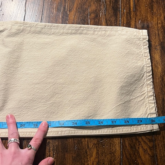 NWOT KALLMEYER Beige Column Leg Jeans, size 26 - Picture 10 of 11